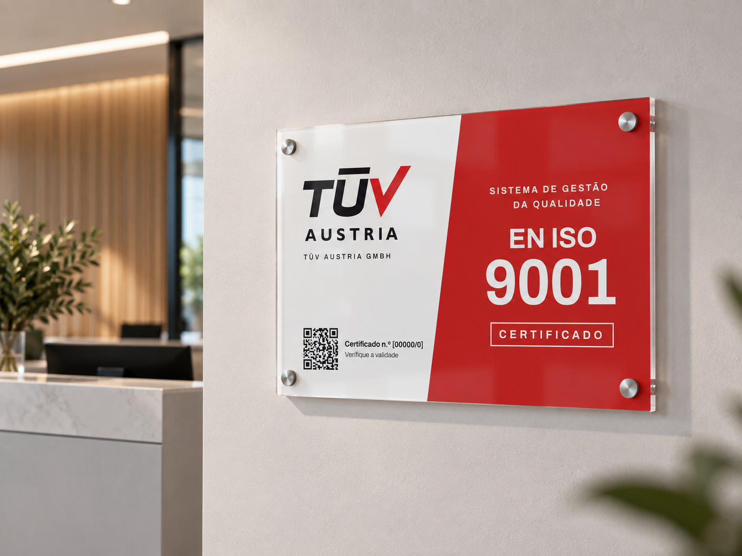 Placa retangular